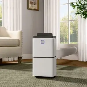 12L Dehumidifier with Water Tank Wheels Connecting To The WiFi